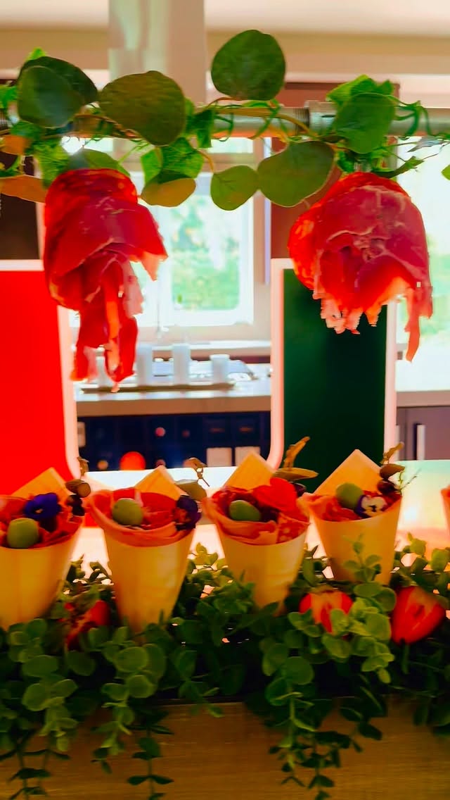 An evening of thoughtful details and bold flavors.
We had the pleasure of curating this private dining experience featuring elegant passed bites, a dramatic hanging charcuterie display, and an iced raw bar with live ceviche preparation.
From salmon mousse cones and citrus crab to stone crab claws on ice, every element was designed to create a memorable culinary moment for our guests.
At InStyle Catering, we believe the most beautiful events are built one thoughtful detail at a time.
#instylecatering #miamicatering #miamievents #umalumni #coralgables