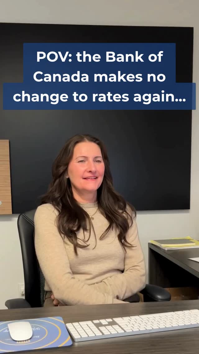 This morning the Bank of Canada announced yet again that the target rate would remain unchanged. This means that the prime rate will remain at 4.45%.
#bankofcanadaannouncement #mortgagerate #grandeprairiemortgagebroker