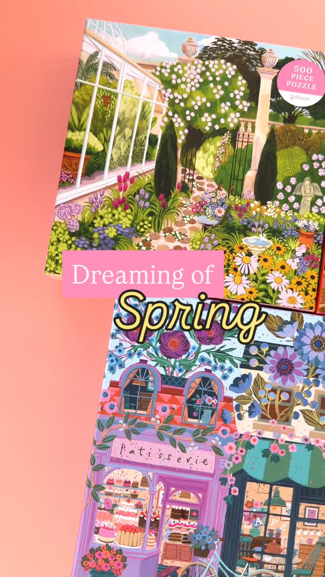 A cozy spring afternoon, a cup of something warm, and a beautiful puzzle to piece together. ☀️🌷🧩
Our new spring puzzles have arrived and they’re even prettier in person! Grab yours before they’re gone!
#onlinegiftshop #okcsmallbusiness #shoplocal #springgarden