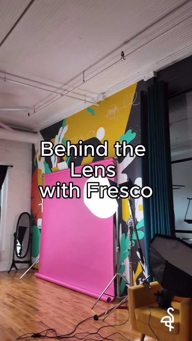 Before the edits, before the posts, before it all goes live - this is where it starts. #befresco 🦩 #bts