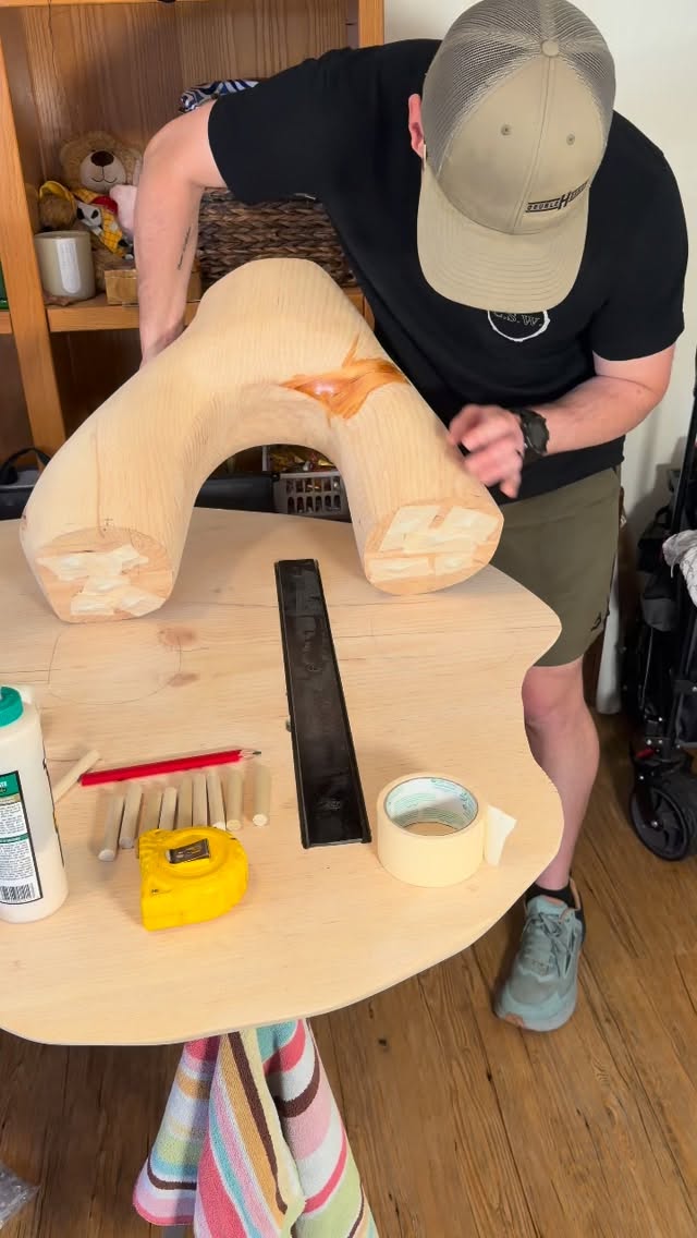 At this stage, everything has to line up—every single step flowing into the next. No shortcuts.
Because what comes next is the glue-up… and if your dowels aren’t perfectly center-lined, you’re in for BIG problems.
I’m not gonna lie—I was anxious here. Not because I didn’t know what I was doing, but because I hate starting over. I needed everything dialed in and on point.
This is the part nobody talks about—the pressure before the payoff.
👉 Ever had a moment in your build where everything had to be perfect?
And if you’d rather skip the stress and have something built right the first time…
📩 shoot me a message about a custom table.
#finewoodworking #doweling #woodworkingtips #buildprocess #handmadefurniture