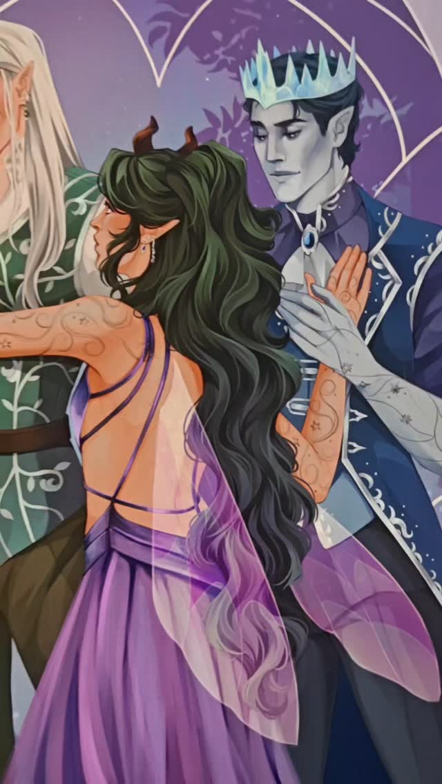 🌺✨
#digitalart #illustrations #romantasy #fantasy #characterart