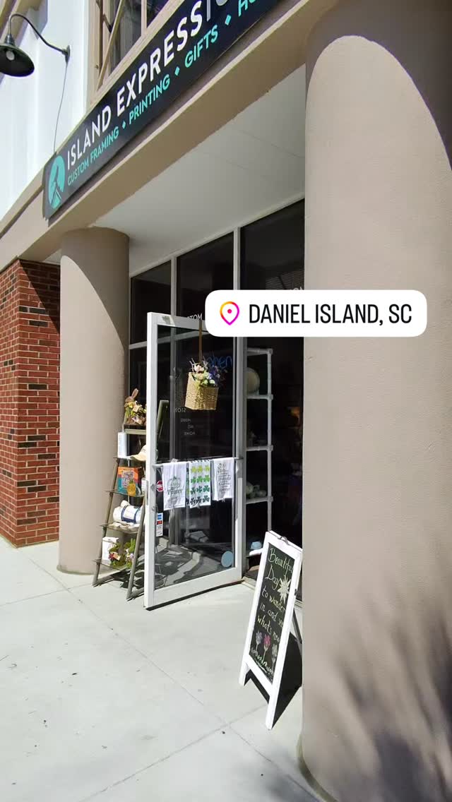 •Your To-Do list is long enough! You don’t need to drive all over to the place to grab that gift you need. 🎁 Run into Island Expressions on Daniel Island and we will help you find the perfect gift and we will even put it in a gift bag for you. Keep it local and you can even get the greeting card you need while you are here. Let us help you make your life a little easier and check something off your list with our one-stop shopping. 🛍️ #danielisland #charleston #shopsmallchs