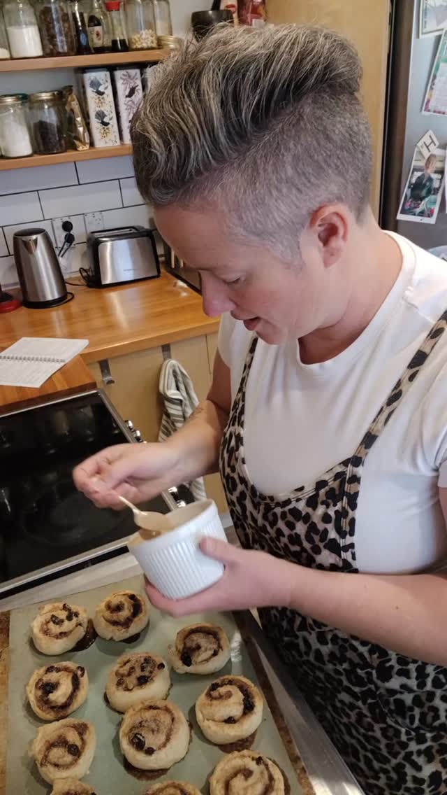 This week's Good Bitches Baking is going to a local group that supports people having mental health challenges.
We've all got our coping mechanisms for when the world is a lot (like it is right now). Mine is baking and knowing I'm doing a little something to help someone else.
It helps me get out of my head. If this video of me baking (and being a muppet) helps you get out of your head a bit today then triple win for me.
(The bake is pinwheel scones, flavored like they're Chelsea Buns. Taken from a recent Edmond's Cookbook)