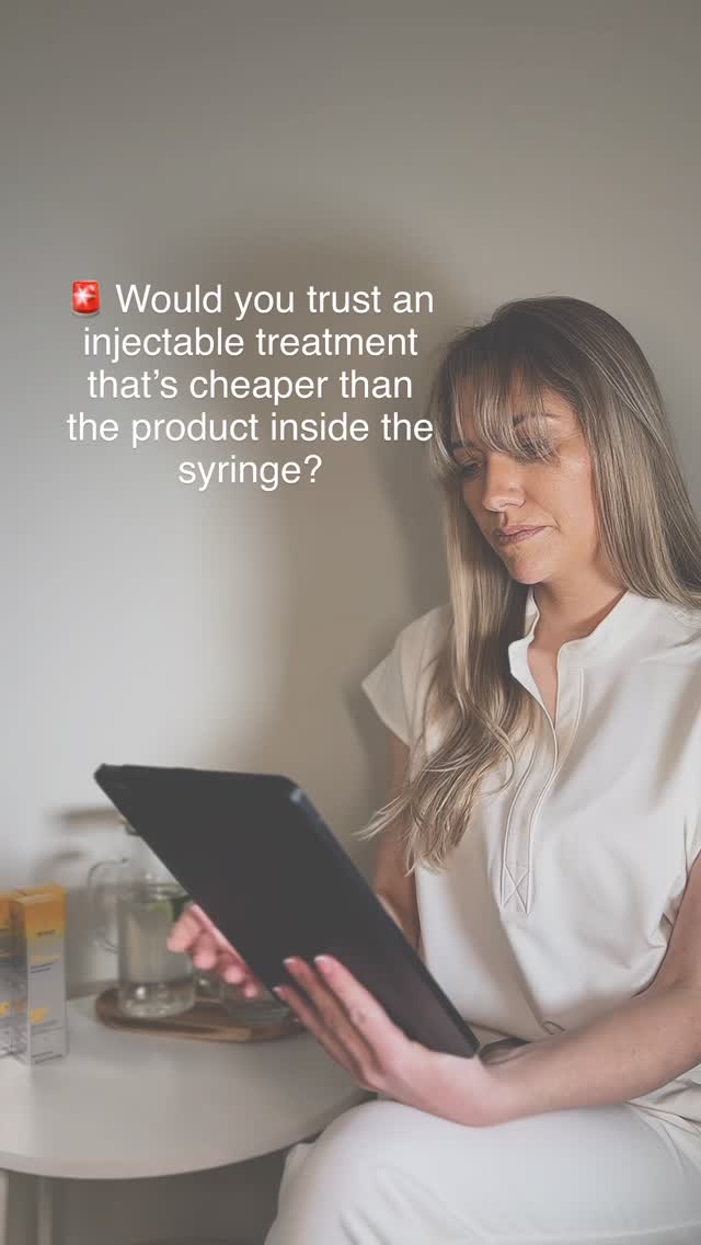 Some people won’t like this, but…
It has to be said.
More and more we are seeing treatments advertised at prices that are sometimes cheaper than the actual cost of performing the treatment properly. 🤯
As a professional clinic, that is a huge red flag 🚩
@abskincareclinic every treatment that is performed is built around clinical quality, safety, and results. That means we only use premium, medically backed products and evidence-based protocols — because your skin deserves nothing less.
When you invest in a professional treatment, you should never be receiving cheap, over-the-counter products applied in a clinic room. Your practitioner should be using professional-grade formulations designed for medical aesthetics, not cutting corners to reduce costs. We will never compromise on product quality just to offer a cheaper price.
Something I’ve noticed recently is treatments being offered with unauthorised stock, these products can sometimes be purchased £40–£50 cheaper by practitioners. However counterfeit stock would mean your practitioner may not even be insured to perform the treatment. That is incredibly concerning. 🚩
I completely understand that everyone has different budgets, and aesthetic facial treatments should always be approached responsibly.
If a treatment isn’t the right option for you financially, there will be alternatives which can still achieve beautiful skin results without compromising safety.
The most important thing is this that you feel comfortable having these conversations with your practitioner;
🫶 You deserve transparency
🫶 You deserve safe treatments
🫶 You deserve real results
Always feel comfortable asking your practitioner what is being used on your skin and injected into your face/body.
Your safety should always come first. 💉✨
————————————————————————/
If you’ve ever been unsure about a treatment you’ve seen advertised, please ask. I am always happy to guide you.
👇 Let’s open the conversation…
Have you ever seen a treatment price that made you question the quality behind it?