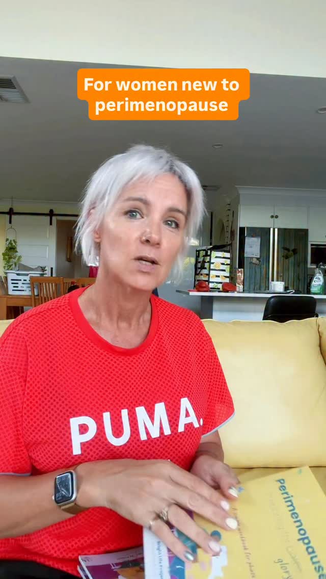 Only available for people in Australia to keep postage costs down. Please only put your hand up for it if you are new to perimenopause and feel like you would get a lot out of this.