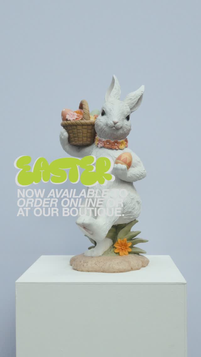 Bloom where you’re shopped. 🌸 Easter pieces waiting. #easterdecor #spring #easter