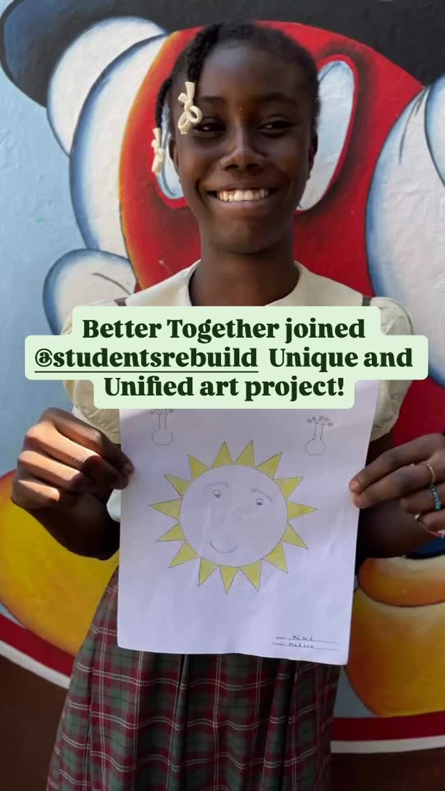 These drawings hold more than creativity—they hold confidence, identity, and connection 🤍
Each child was invited to express what makes them unique, what unites them, and what they love about themselves, and their answers are powerful.
Through our $40/month sponsorship, children receive education, meals, uniforms, and essential support to keep growing, learning, and creating.
#haitilove #bettertogether #supporthaiti #hopeforchildren #nonprofitwork
