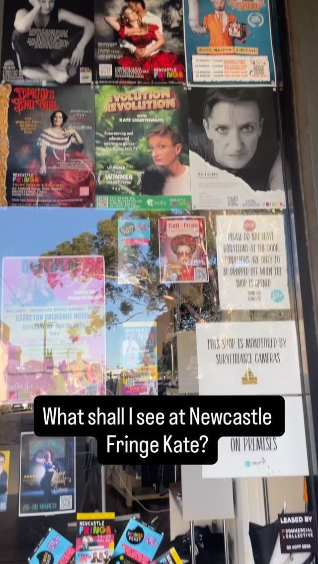 Just a few personal recs for all those coming to @newcastlefringe @troypattersonrogers @marcel_the_parcel @joylynsecunda @stefanierummel1 @maedacomedy @newcastlepostcards hope to see you here soon!!