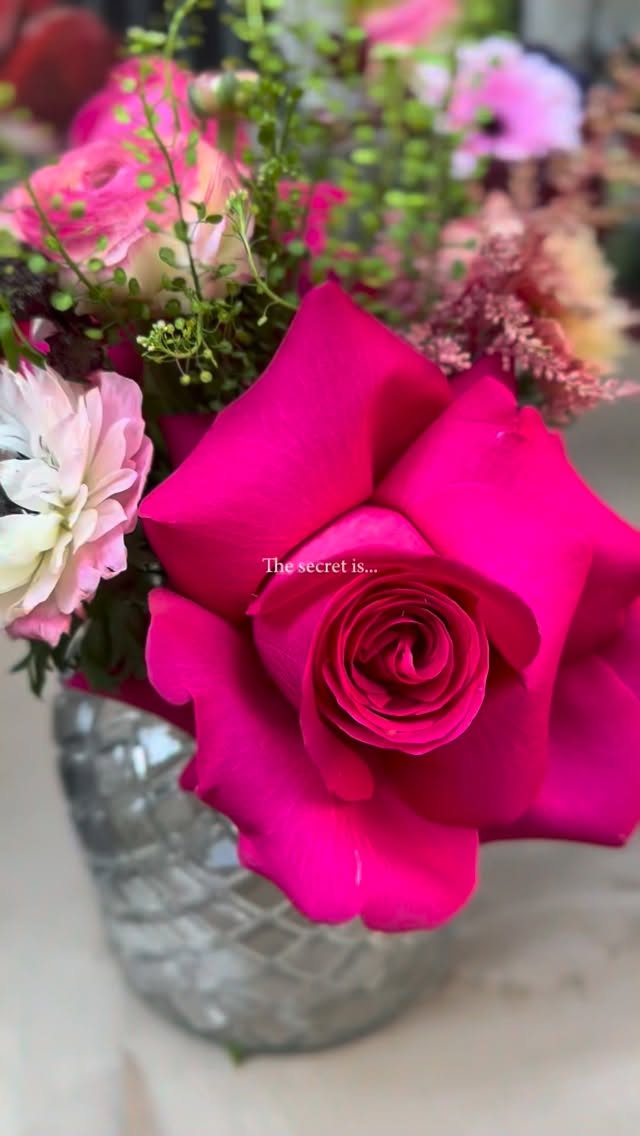 The secret is …🌷🌼