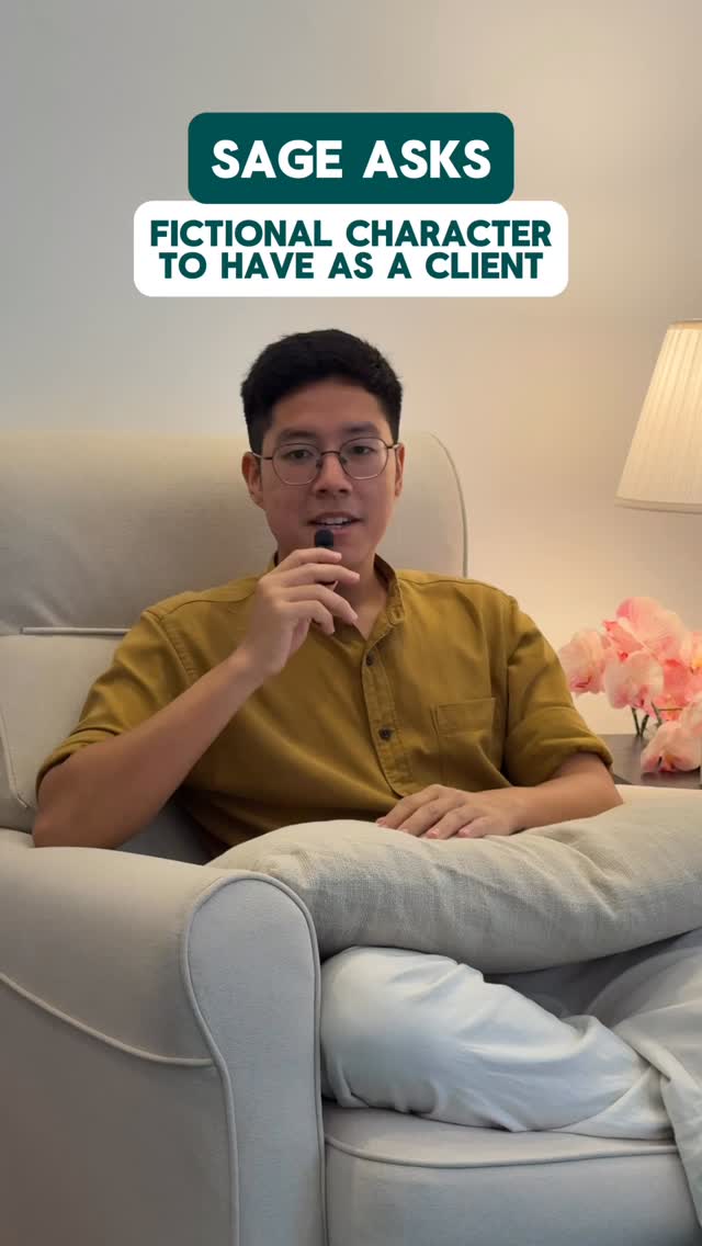 We asked our Sage therapists: “If you could have ANY fictional character as a client, who would it be?” 🛋️
Which movie, TV, or book character do you think needs a therapy session? Let us know! 👇
#therapy #counseling #mentalhealth