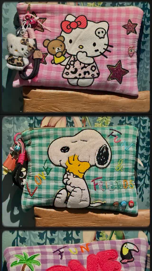 Série Mad Trop’🏝️ terminée.
Chaque pièce est unique.
A vous de shopper.
#pieceunique #kitty #snoopy #smiley #bandana