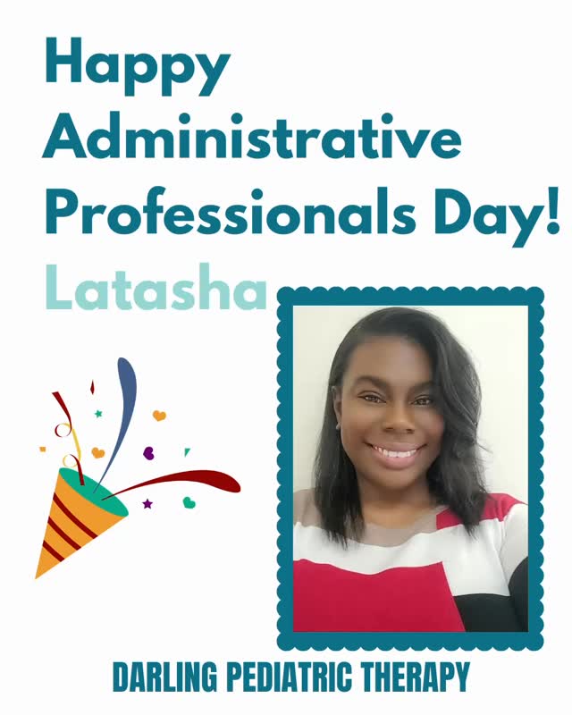 The first voice a family hears when they call us. The person who figures out the scheduling puzzle nobody else wants to touch. Thatโs Latasha and today is her day of appreciation. ๐
#AdminProfessionalsDay #ThankYou #PediatricTherapy #OurTeam #BehindTheScenes