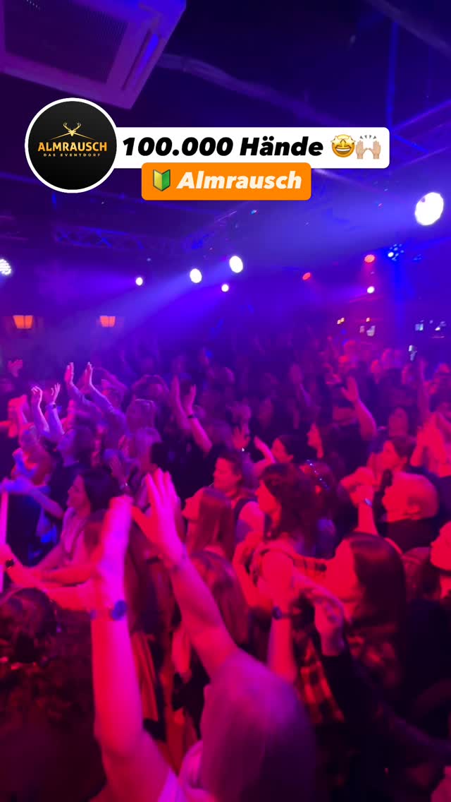 100.000 Hände für 1 Moment 😍🙌🏼
Ihr zeigt der Mountain Crew, wie das Almrausch feiern kann 🥳
Einfach mega!
#reutlingen #mountaincrew #almrausch_rt #events #aprèsski