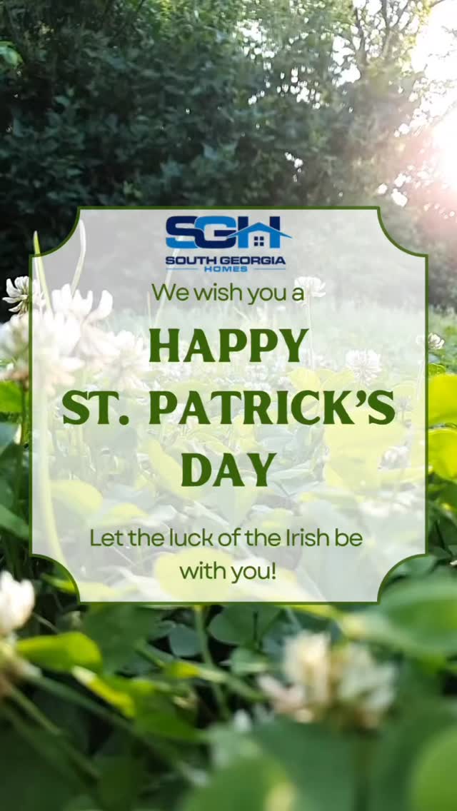 You don't need luck if you build your home with us. ☘️🏡 #customhomebuilder #homesweethome #perfecthome #newhome #stpatricksday2026☘️🌈🎩