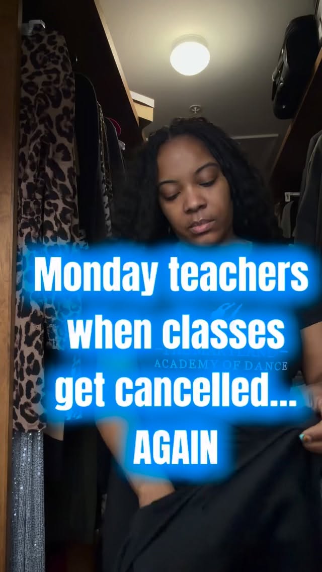 Snow days, holidays, and now tornado warnings 🥺 Our Monday teachers just wanna see their dancers. #dancestudiolife #danceteacherlife #studiolife