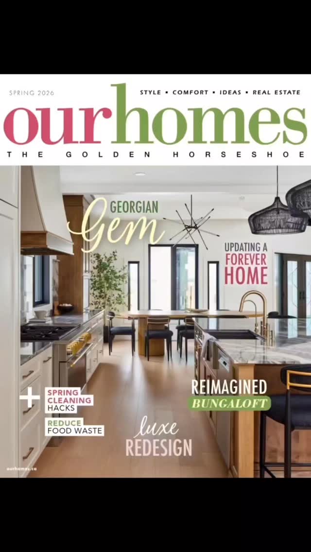 Still pinching myself—#ProjectVista has landed on the cover of the Spring issue of OurHomes magazine.
Grateful for every talented hand that helped shape this project, and especially to our incredible clients for trusting us to bring their vision to life.
Thinking about a renovation? Let’s make it happen. Beautiful spaces don’t just appear—they’re thoughtfully planned.
GC: @spruceside_construction