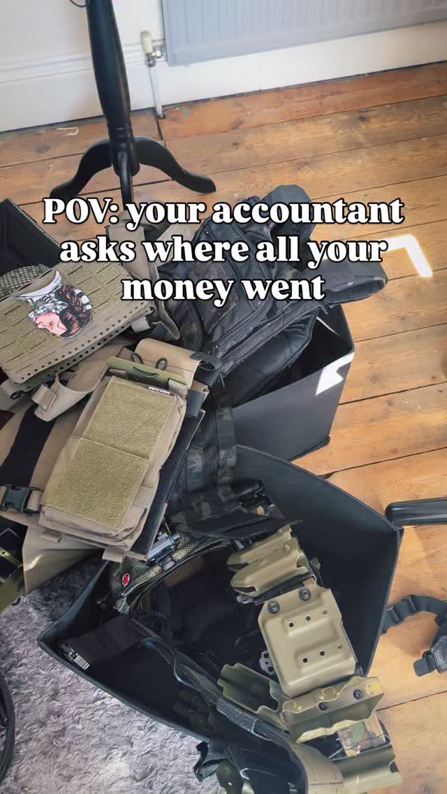 Don’t @ me 😂😂😂
Partners 🖤
•
BELT & KYDEX: @deadly_customs
Use code ‘femmefatale’ for 10% off 🥵
www.deadlycustoms.co.uk
•
#airsoft #airsofting #airsoftuk #airsoftcommunity femmefataleairsoft