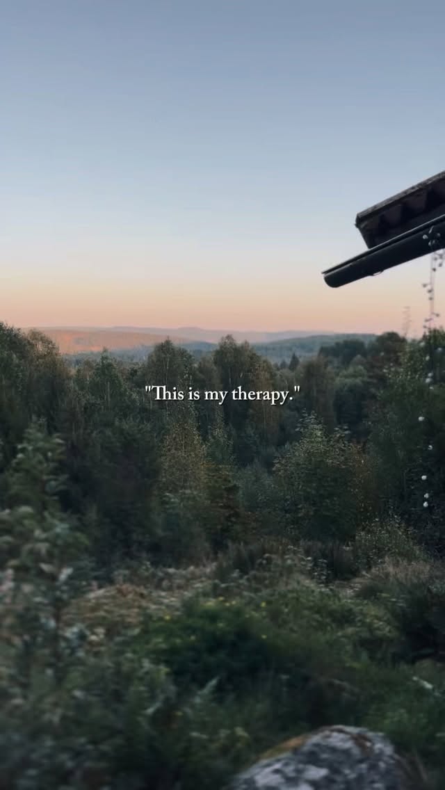 This is my therapy
#remjengretreat #livetpålandet #natureescape #scandinavia #swedishcountryside