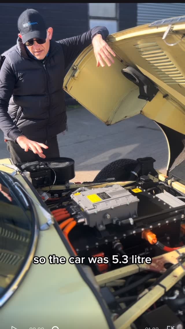 An insight into our completed…
⚡️1973 E-Type electric conversion ⚡️
#electricvehicleconversion #classiccars #etype