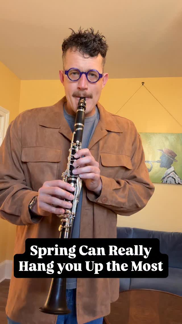Spring Can Really Hang you Up the Most.
⭐️Join my Improvisation 101 Course⭐️
www.jazzclarinetacademy.com
#clarinet #saxophone #music #band #jazz @legerereeds @silversteinworks