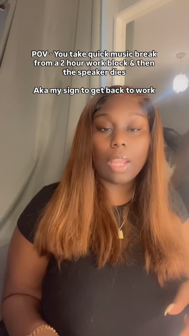 And if anything, it was disrespectful because this is Mary J. Blige here 😅
And if anything, the break wasn’t quick, so that definitely was my sign to get the fuck back to work😂😂😂😂