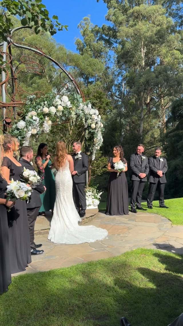 One of my favourite moments from this ceremony 🤍
Before the big day, I asked each of them many questions… including what’s your favourite thing about your partner, and what’s something you hope never changes?
Then I wove those answers into their I do’s.
The result? Something completely personal, a little bit cheeky but full of meaning.
They wanted a ceremony that felt lighthearted, fun and engaging, and this was one of the ways we brought that to life.
#melbournecelebrant #melbourneweddings #melbourneweddingcelebrant #yarravalleyweddings #yarravalleywedding