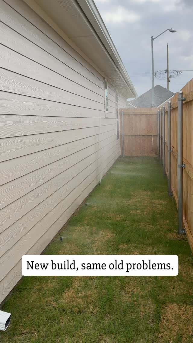 Most people run their sprinklers in the evenings or early morning. In other words, you likely won’t ever see this unless you are checking your sprinklers. Just because it’s a new build doesn’t mean an inspection should be skipped.
#homeinspection #inspection #safeandsound #templetx #homeinspector