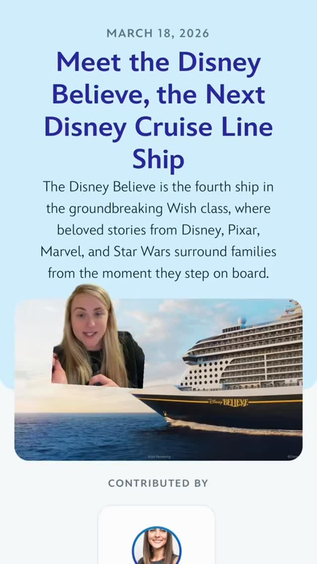 Theme Park News for the Week
👁️💋👁️
✨ Disney announces a new Cruise Ship, the Disney Believe.. setting sail in 2027. This will be the 9th ship in Disney’s fleet.
✨ 6 Flags is selling 7 of their parks (mostly independently branded smaller parks) but 3 include 6 Flags branded parks: 6 Flags La Ronde, 6 Flags Great Escape (NY), and 6 Flags St. Louis
✨ Monsters Universe will be expanded to include new characters and a TV show based on the themes in the park.
✨ Volcano Bay Nights are back at Universal on select nights from 5/3–8/21 starting at $99.
Link in Bio to book!