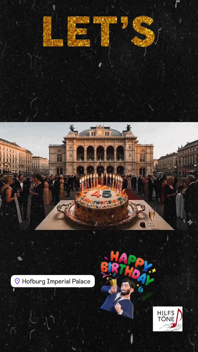 🎂 Let’s celebrate my birthday with a CONCERT tonight 🎶 45 + MwSt 😎😜 Das große Frühlingskonzert der Gardemusik für meine HILFSTÖNE 🫶 @clemensunterreiner @diegarde @bundesheer.online @hilfstoene #ClemensUnterreiner #gardemusik #birthday #hilfstöne #news 📸©️CU | Die Garde | HILFSTÖNE