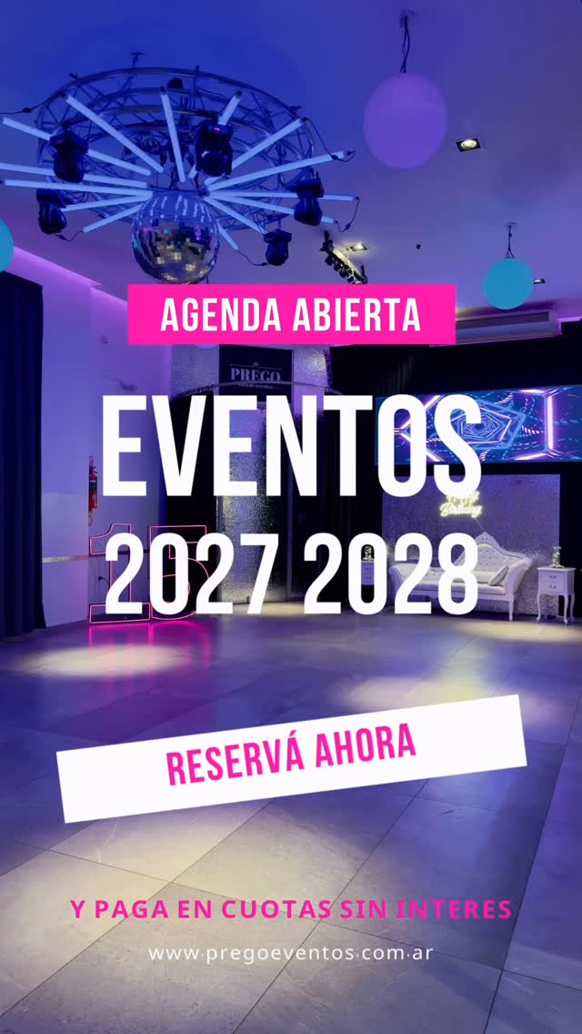 🎉 RESERVÁ TU FIESTA Y PAGÁ EN HASTA 12 CUOTAS SIN INTERÉS #xv #bodas #recibidas #cumpleaños #eventos
Sin tener que recalcular. Sin sorpresas 🙌🏻
Cuentas que cambian…
Sorpresas en el camino…
No saber cuánto vas a terminar pagando genera estrés.
En PREGO, eso no pasa.
💸 Pagás tu evento con total claridad:
✔️ Sin ajustes
✔️ Sin letra chica
✔️ Cuotas reales sin interés
✔️ Financiación simple y clara
👉 Desde el primer día sabés cuánto cuesta tu evento.
Y esa tranquilidad te permite enfocarte en lo más importante: disfrutar.
✨ Más de 10 años de trayectoria
🍽️ Servicio de alta gastronomía
🤝 Calidad humana en cada detalle
📆 Reservá ahora y asegurá tu fecha sin estrés.
📲 221 459 5615 • PRESUPUESTOS
🌐 www.pregoeventos.com.ar
