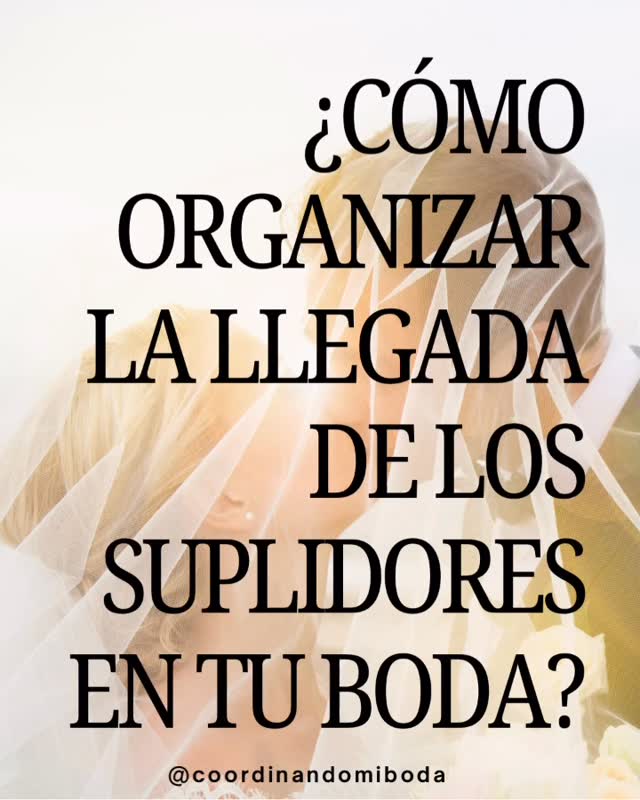 ¡Organiza los suplidores de tu boda! Uno de los errores más grandes en bodas es pensar que todo “se va a acomodar solo”.
La realidad es otra.
Si los suplidores llegan sin orden, sin horarios definidos y sin coordinación…
el resultado es retraso, estrés y desorganización.
Organizar tu boda no es solo elegir cosas bonitas.
Es asegurarte de que cada proveedor llegue en el momento correcto y tenga el espacio para trabajar.
Porque el día de tu boda…
todo debe fluir, no improvisarse.#wedding #bridetobe #bodas #novia #bride