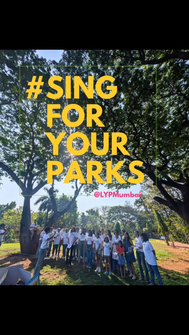 What a Sunday! Glimpses from our latest #SingForYourParks....looking forward to seeing you for the next ones this weekend!
LYPMumbai is inviting you to community choir singing: LYPMumbai Chorus & friends!
🌱Come one, come all...
Everyone is welcome, everyone is needed...
We believe now more than ever is the time to come together, be together, sing together, fight together.
Mark your calendars for #SingForYourParks2026
Join us for the open rehearsal on 21st and gig, or just straight at the park...
sing with us outdoors on 22nd March at Joggers Park, Carter Road, open to all...it's LYPMumbai chorus and friends time!
Special guest performances by Banat and Neel Adhikari, and lots of surprises!
We promise choir director Petra Misquitta is going to make it really fun! Ft Rising Voices
@rising.voices.mumbai @arts.by.the.bay @neeladhikarimusic
@beekaybeewrites
#singforyourparks #loveyourparksmumbai #loveyourparksdays creativeplacemaking bettertogether citiesforplay music