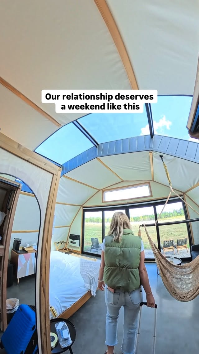 A weekend away thatās NOT an escape from lifeāitās an escape into itš
Away from the busyness, the schedules, the constant pull on your attention⦠you finally have space to be fully present. Together.
Unwind in your private hot tub beneath a sky full of stars, fall asleep under your 16-ft stargazing window, and wake up to utter stillnessā¦šļø
This is more than a weekend awayāthis is a return to what matters most.ā¤ļø
Location: Backland Luxury Nature Resort (šGrand Canyon)
Comment STARS and weāll show you how to book!
#romanticgetaway #natureresort