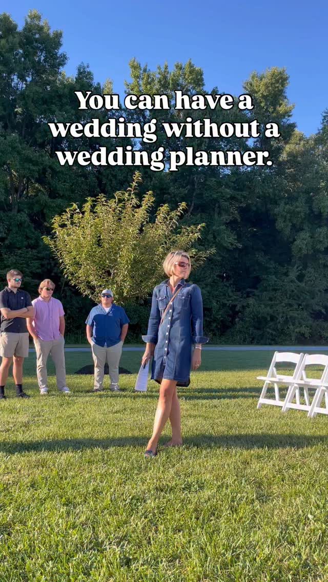 Just because you can doesn’t mean you should 🤷🏼♀️
#weddingplanning #weddingplanner #marylandweddingplanner #wedding #weddingreel