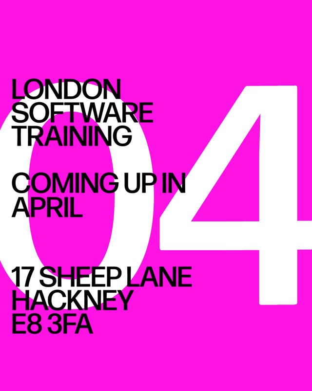 April courses at LST💡
Spring is the perfect time to learn new skills and advance your software expertise.
Day units this month include AutoCAD, Digital Drawing with Photoshop, Rhino, Vectorworks, Kinetic Typography in After Effects and Photoshop for Spatial and 3D Design.
Evening units include inDesign, Blender, Cinema4D, After Effects, Figma, SketchUp and Revit.
Email the studio to book.
#Design #LST #AprilOpportunities