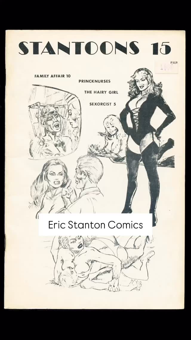 Eric Stanton’s BDSM comics, AKA Stantoons, now available on eBay. Link in bio