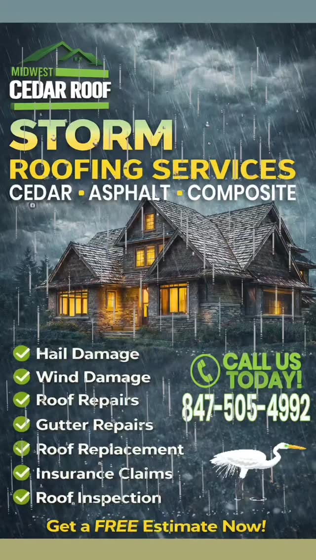 Contact Us Today for all your roofing needs!