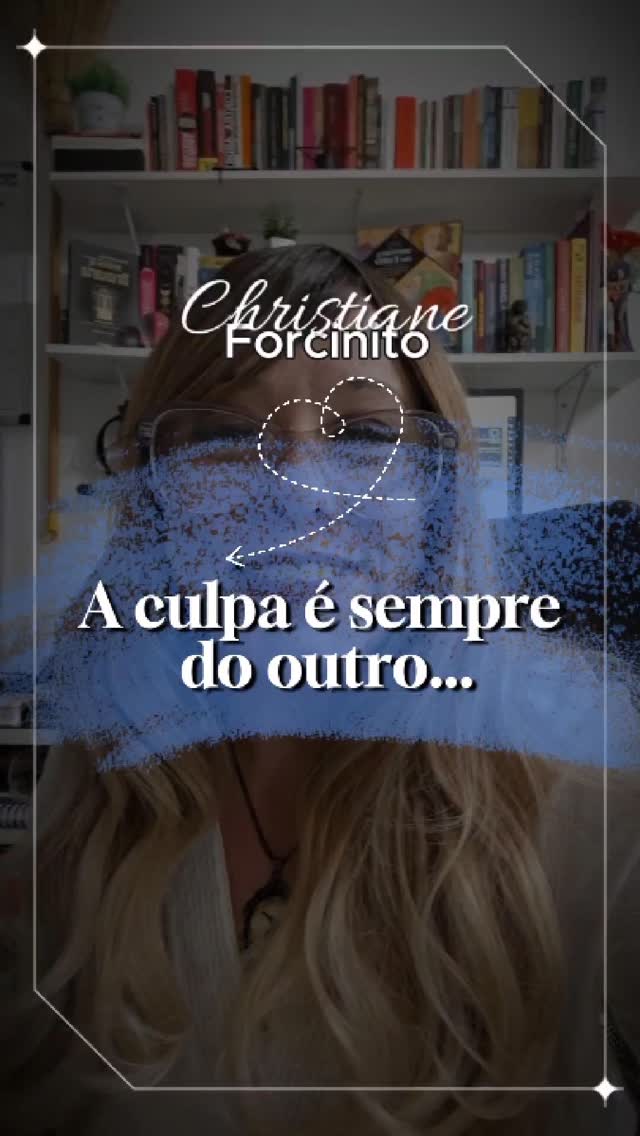 Tem gente que transforma qualquer erro em culpa alheia. Assumir a própria parte? Aí exige caráter...