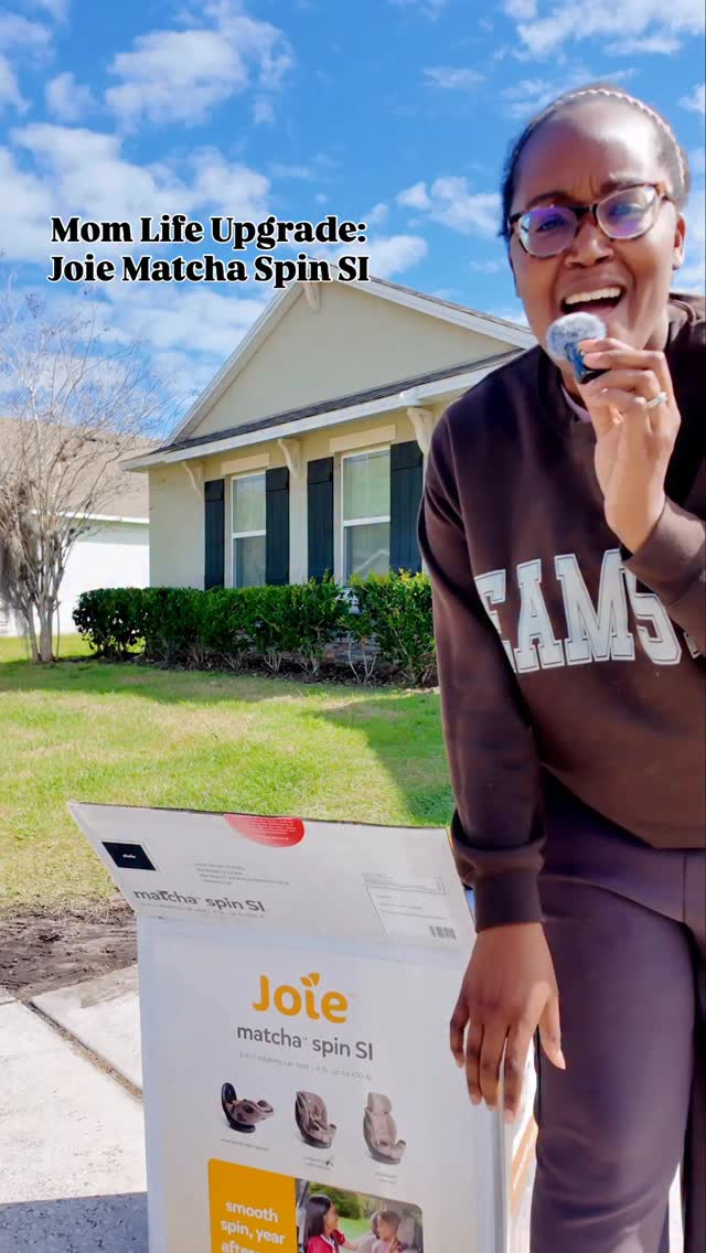 Mom Life=Upgraded!!!
Tell me you’re a mom without telling me you’re a mom…
I get way too excited about a spinning car seat now 😅
But honestly?? The Joie Matcha Spin SI is THAT girl
Smooth spin, easy in & out, and zero back struggles. @joiebaby_usa hits it out the park when it comes to the best baby gear out here!
Joie Baby | Convertible Car Seat | Mom Life
#MomLife #JoieBabyUSA #BabyGearFinds #MomMustHaves #RelatableMom