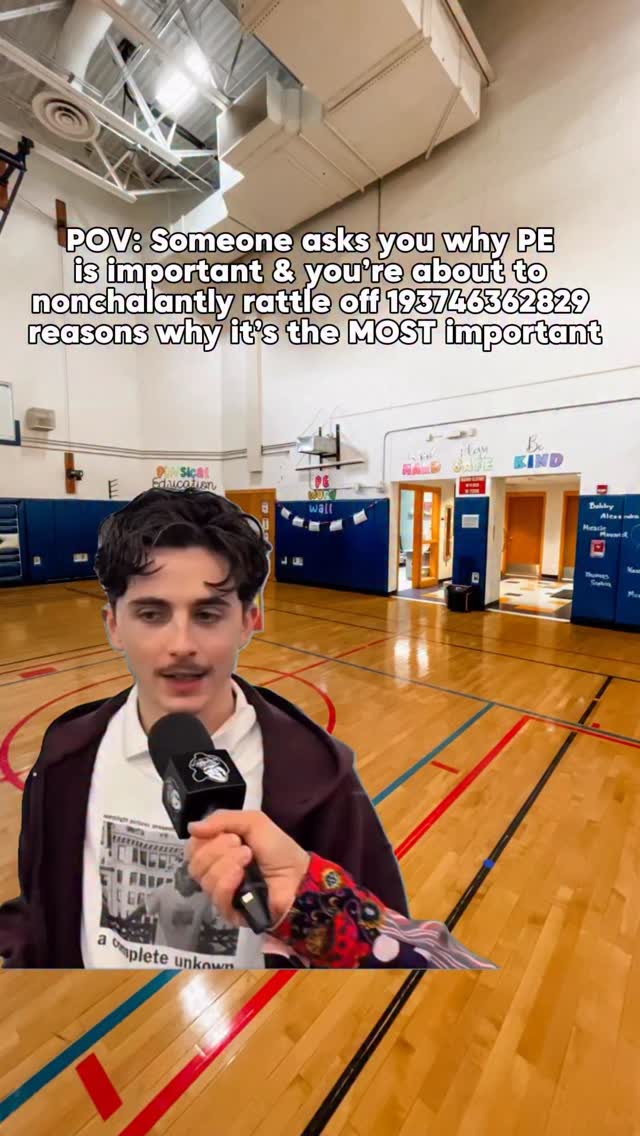 “Why is PE important?”
Me:
cracks knuckles
Where would you like me to begin? 😂
PE is where confidence starts
PE Is the only class that impacts students 24/7 - Not just school hours.
PE isn’t just movement - It’s mindset
PE creates connection
PE teaches students to live longer and better
👇 Add your reason below — let’s see if we can hit 100+
#physed #peteacher #physicaleducation #gymclass #teacher