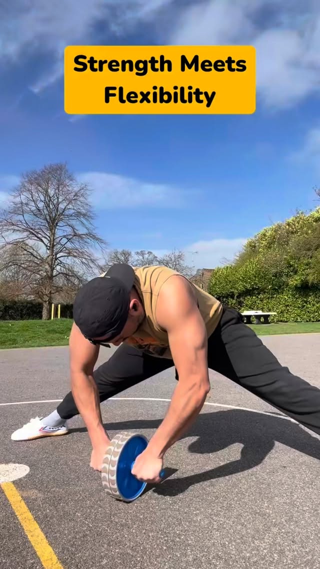 Most people stretch…
but very few people train control within their range.
This is where real mobility is built.
In this movement using the ab wheel:
• the forward motion creates extension through the anterior chain
• the return phase challenges the posterior chain under tension
• the wide stance opens the hips and inner legs
• the core stabilizes the movement throughout
This creates a balance between:
length and control
mobility and strength
Instead of passively stretching, the body learns to adapt under load and move with awareness.
This is how you develop:
• tendon strength
• joint stability
• active flexibility
• real movement capacity
Inside the Grounded Method, mobility is not about being loose.
It’s about being strong, controlled, and adaptable through your full range.
If you want to train this way:
📩 Message me GROUND for 1:1 coaching.
#abwheel
#mobilitytraining
#activemobility
#tendonstrength
#flexibilitytraining