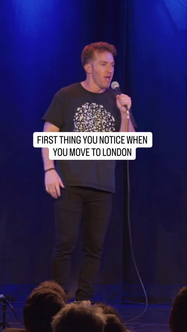 When you first move to London - anyone else?
💥 On tour now - check link for dates 👊