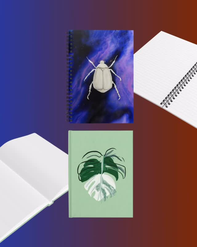 Need a new journal to return to analog activities? How about a blank sketchbook for illustrating, trash journaling or sketching. Whatever you want.
Anyways, I love beetles/insects and plants. Beauty is all around us even if we are in ugly times. 🖤
#beetle #cosmos #journal #monstera #sketchbook