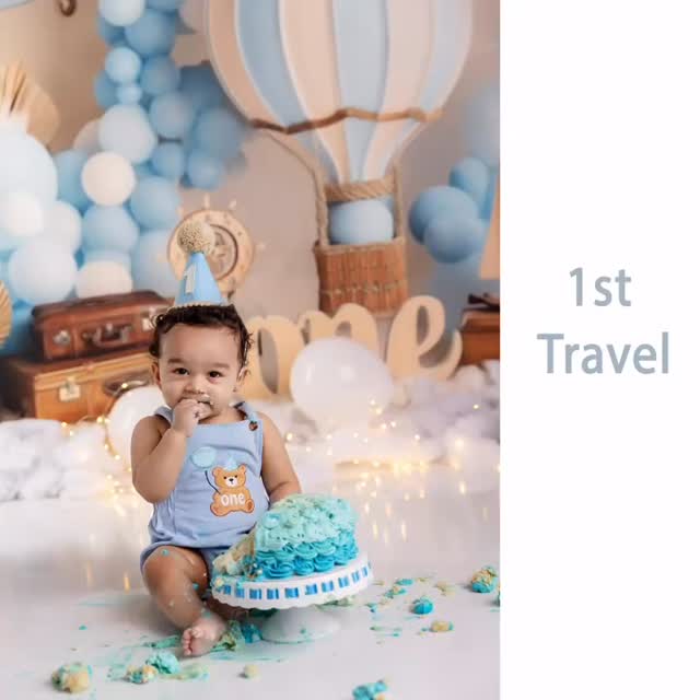 Travel Smash Cake Session #1yearstudiophoto #1yearmilestone #Smashcake #travelsmashcake #smashcakephoto