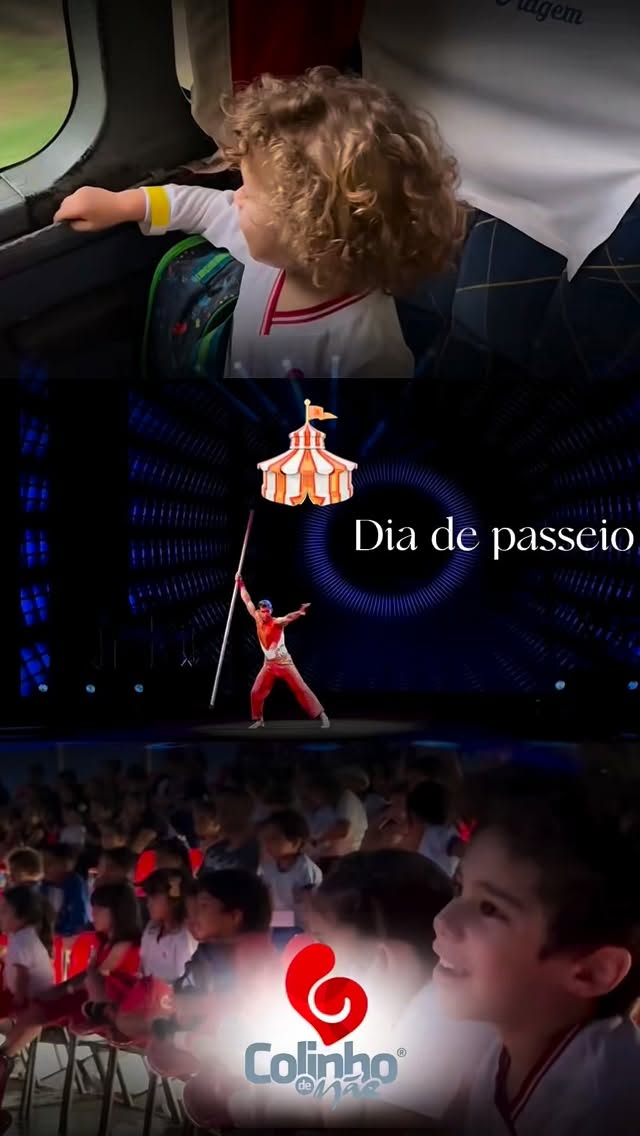Um dia diferente, cheio de encanto e descobertas. 🎪✨
Hoje nossos pequenos viveram a magia do circo — com olhos atentos, sorrisos sinceros e muita alegria em cada momento.
E para acompanhar esse passeio especial, todo o cuidado de sempre: a escola preparou um lanche saudável, pensado com carinho para eles.
Porque proporcionar experiências também é fazer parte do desenvolvimento, da imaginação e das memórias da infância.
Na Colinho de Mãe, cada momento é planejado para ser especial.
Quer proporcionar vivências assim para o seu filho?
Agende uma visita. ✨
🏫 Creche Escola Colinho de mãe
📍Quadra 08, Conjunto F, Lote 47, Sobradinho/DF
📲WhatsApp para visitas: (61) 99147 - 5825