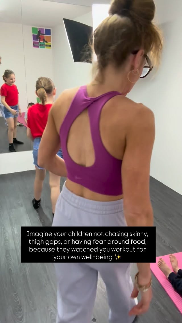 One day they’ll be in charge of their own well-being
Let’s make sure they’re ready 💪
I’ve seen it through years of working with mums and with my children too
They see EVERYTHING 👀
You’re wiring their brain each time you make a decision.
Exercising for YOUR well-being is showing them the light they’re going to need as they grow up into this crazy world ✨
This is my kids doing the daily 8 minute RESET workout with me - they love it + look forward to it. Can’t actually believe the strength they’ve built too 🥹
Do your little (or big) ones see mummy workout ?
#katesmumfitclub #legsbumsandbubbas #workoutwithkids #mummyfitness #exerciseformentalhealth