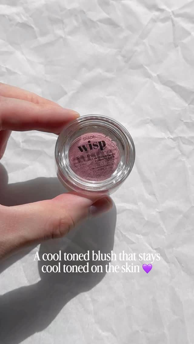 Quick demo of our muted lilac blush shade “Wisp” here. Whenever anyone asks for a cool toned blush on lighter skin that stays cool even when blended out, this is the one.
This isn’t one of those “mauves” or “cool tones” you see everywhere now that turn peachy pink on cooler or olive skin.
If you’re interested in it, it’s available on our website under our “Skin Spark Cream Blush” page!
Ps. All the comments on our post last week about some deeper cooler shades?! Heard 🫡❤️
#cooltones #cooltonedmakeup #creamblush