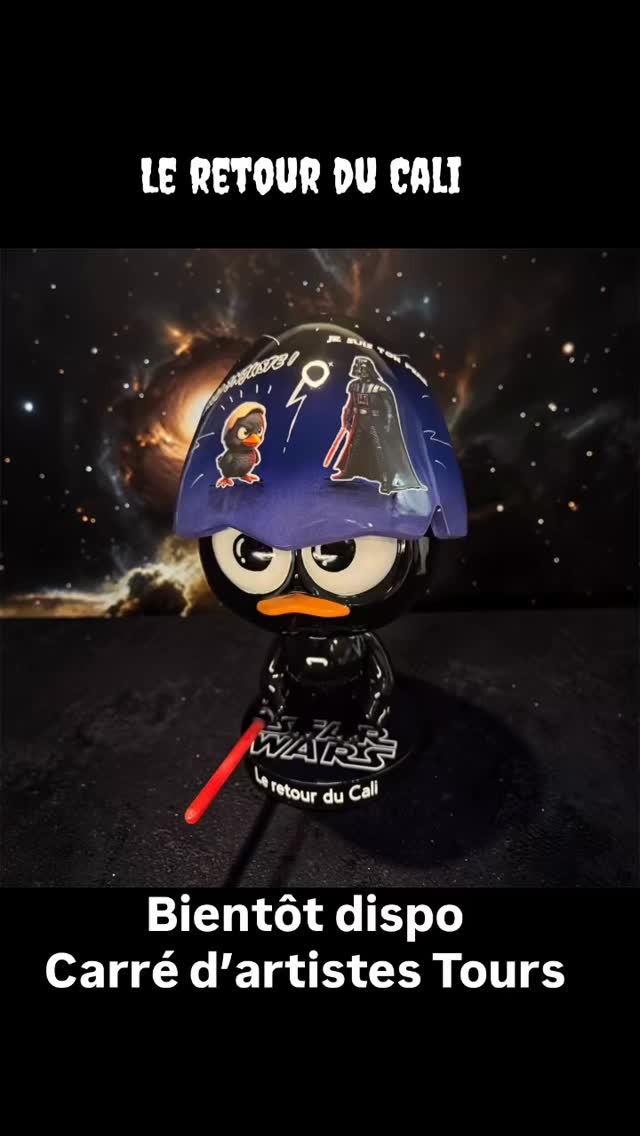 #sculpture #calimero #ceramique #art #starwars