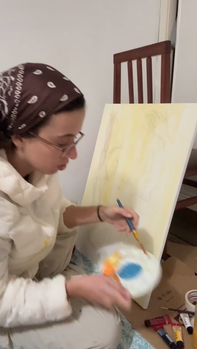 Acompáñame en el proceso de realización de esta pintura. 💛
En exposición en el @centreciviccanverdaguer hasta el fin de marzo!
“Nudo”, o “Quando o corpo dá um nó”
Acrílica en canvas
55x75cm
Disponible para compra.
Interesados por favor enviar DM💌
#handpainted #acryliquepainting #canvasart